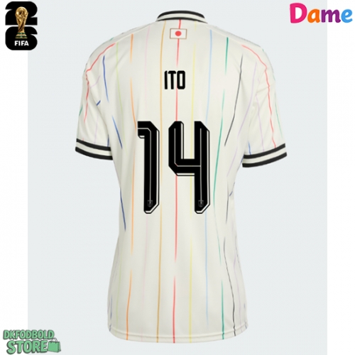 Japan Junya Ito #14 Replika Udebanetrøje Dame VM 2026 Kortærmet